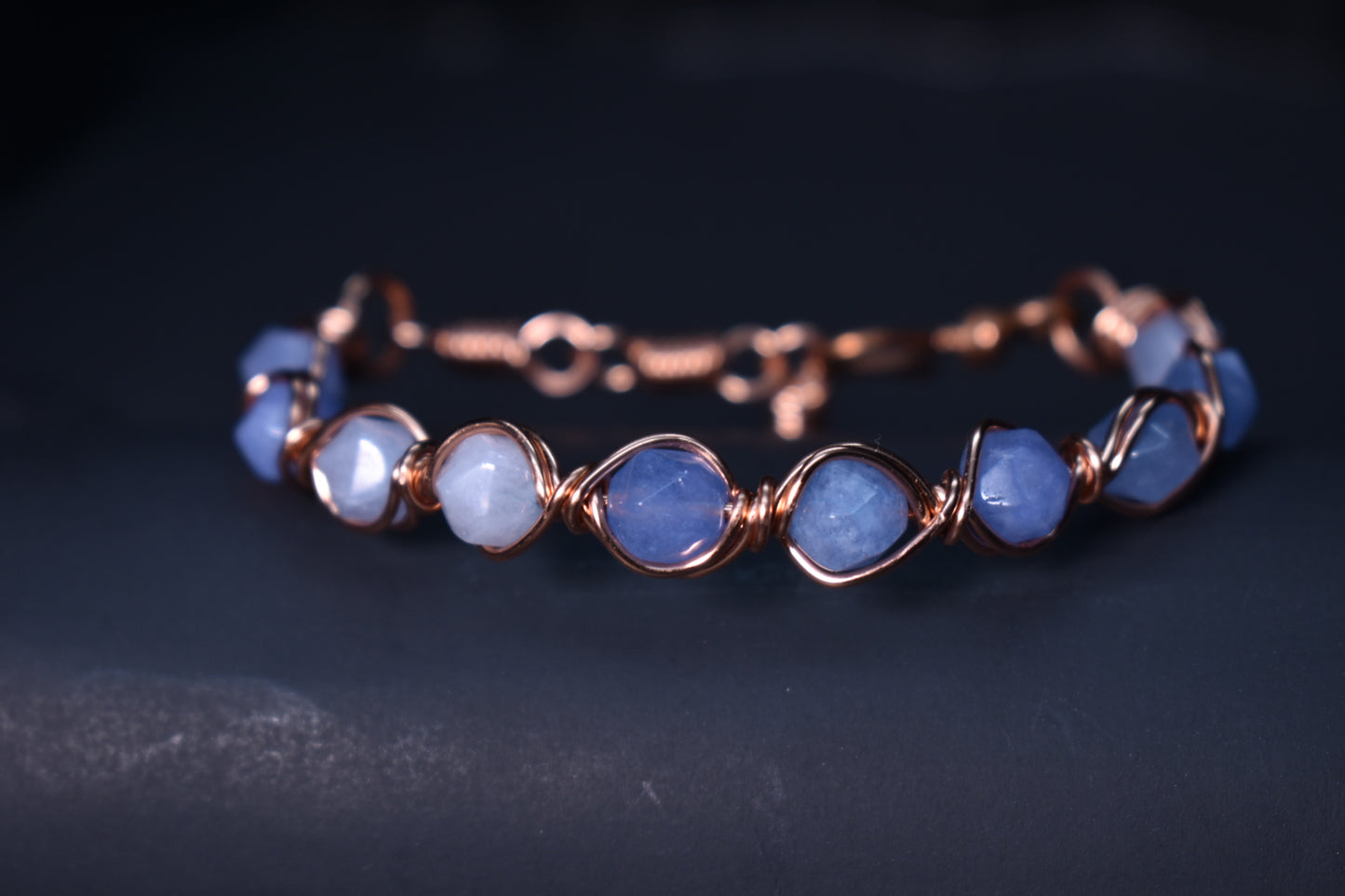 Aquamarine- Kosmik Frequency Bracelet