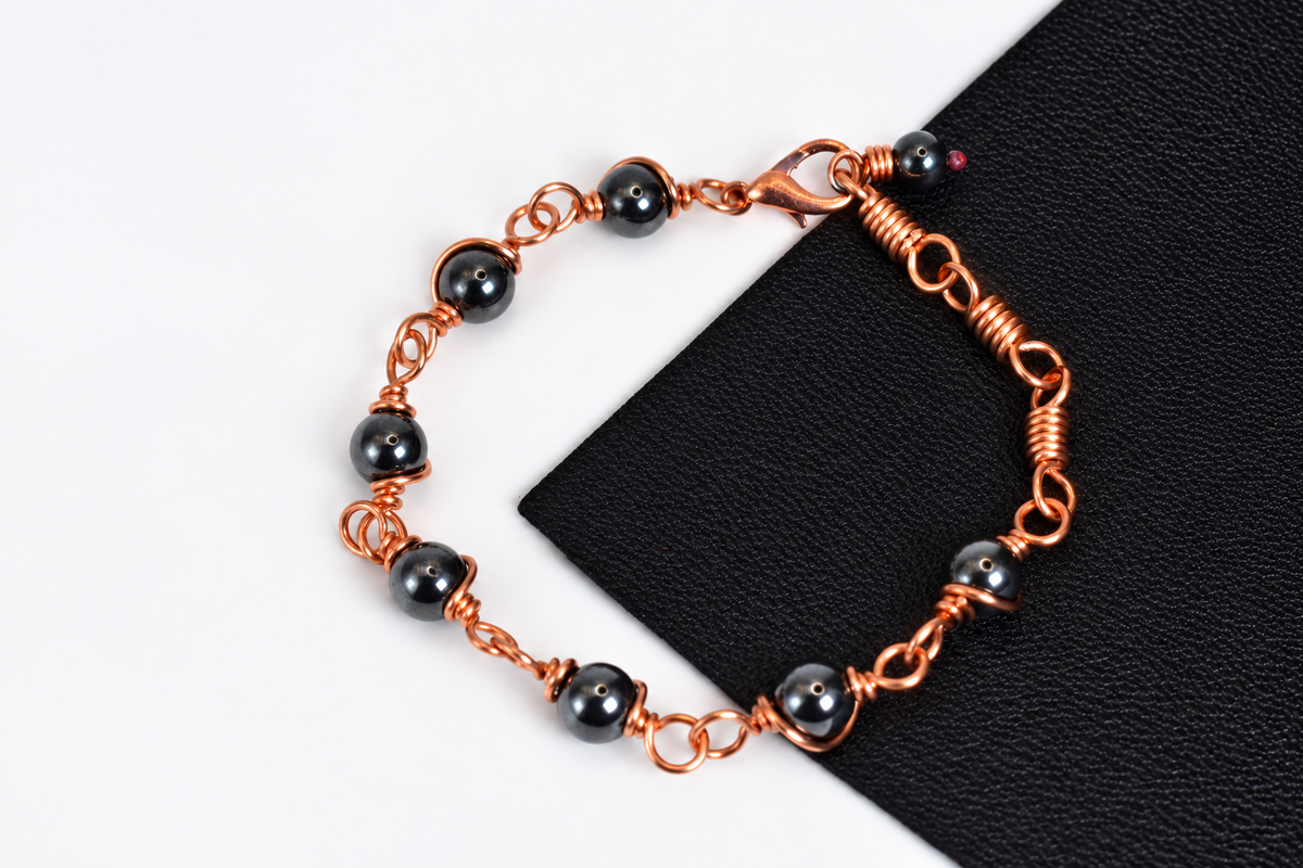 Kosmik Orbit: Copper Link Bracelet