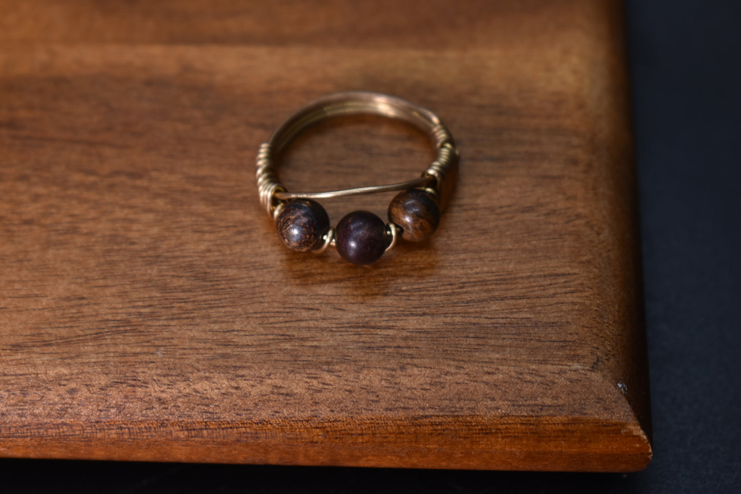 Bronzite — Trinity Brass Ring - KOSMIK COLLECTIONS