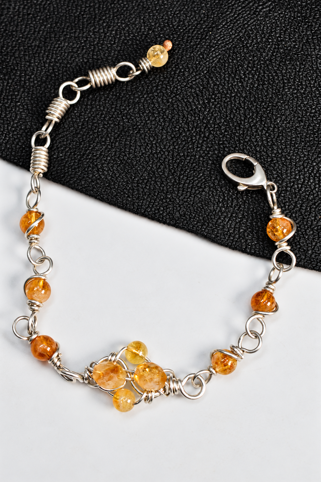 Kosmik Orbit: Sterling Silver Link Bracelet - KOSMIK COLLECTIONS