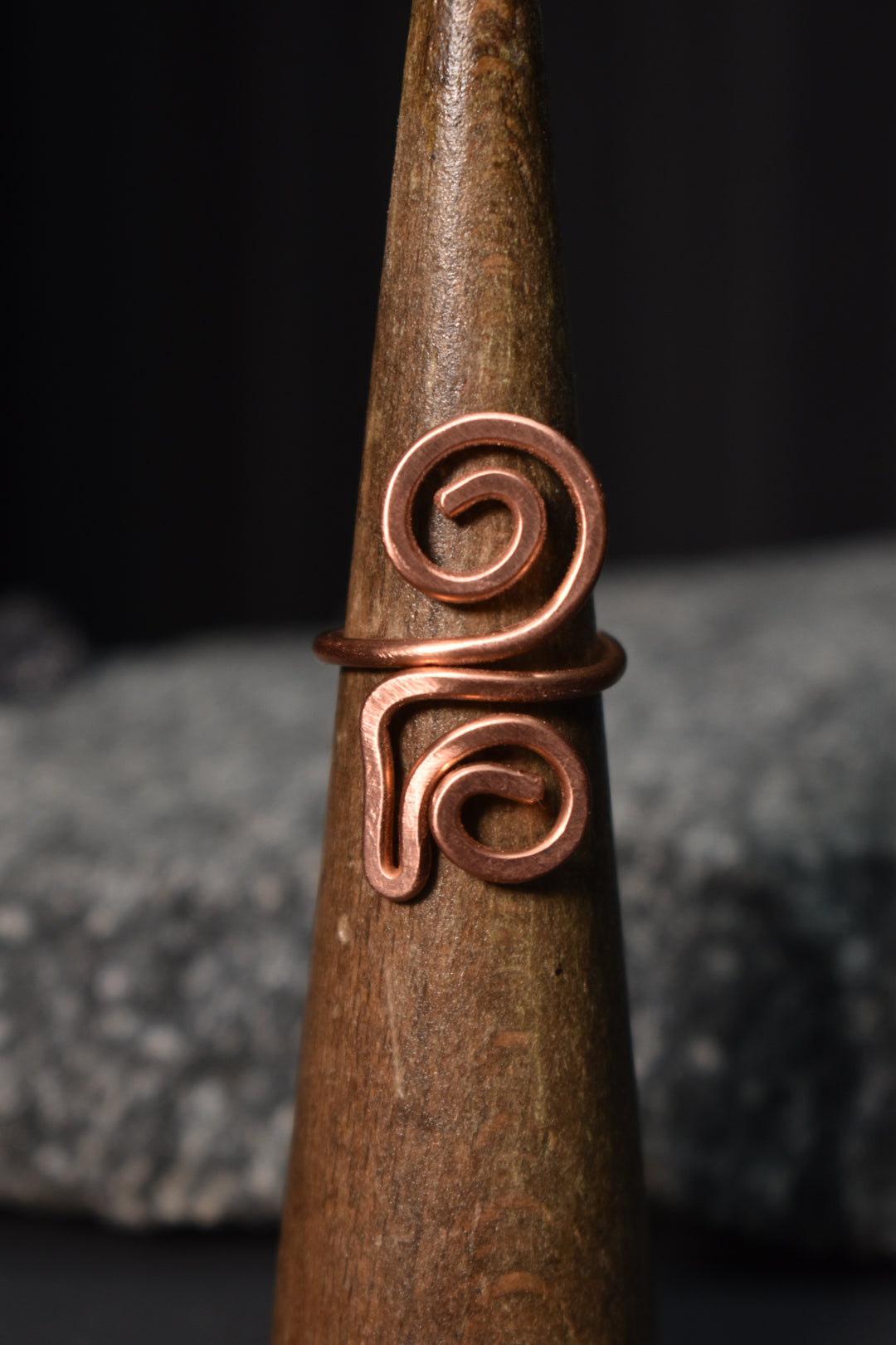 Copper- Kosmik Glyph Ring