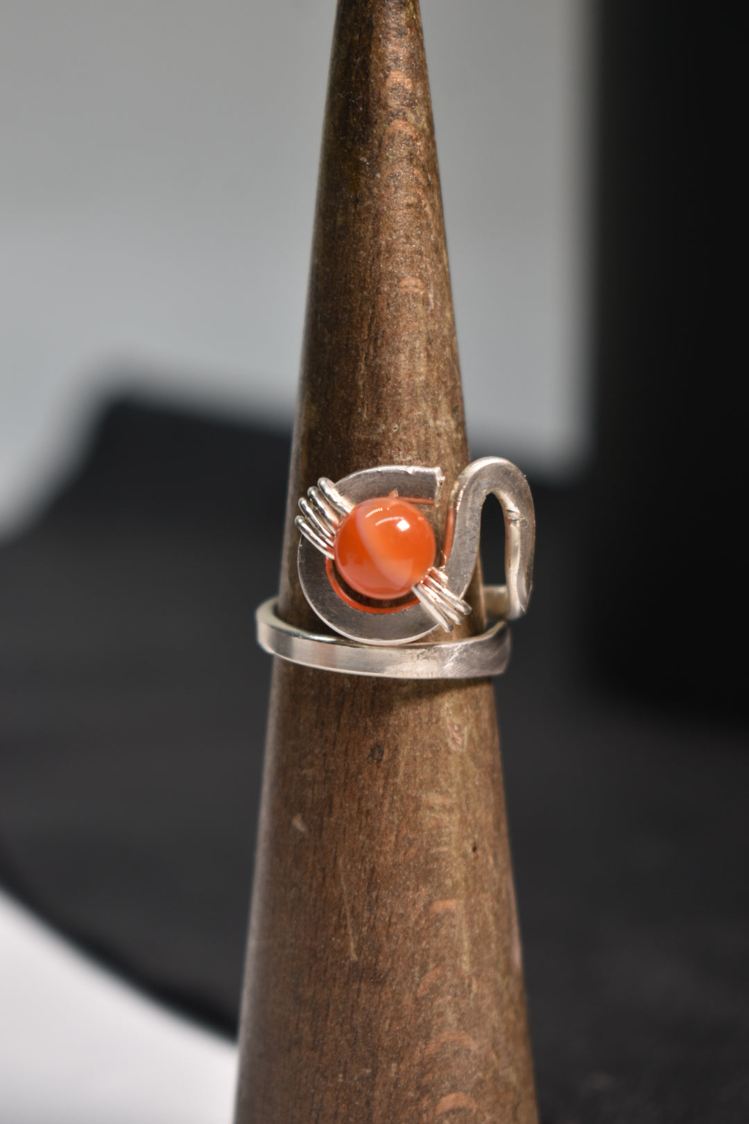 Ajna - 925 Sterling Silver Adjustable Ring