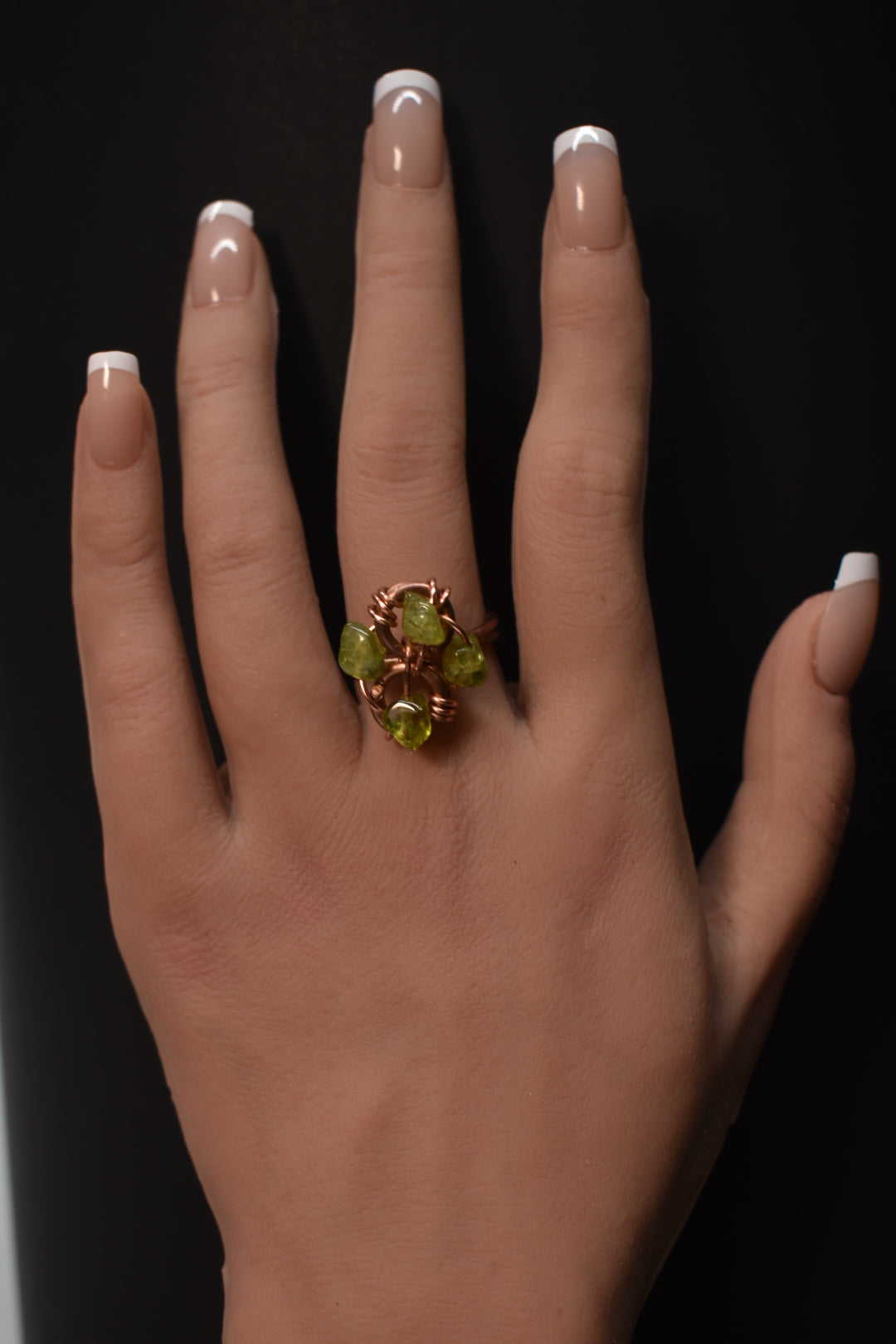 Helix- Adjustable Copper Ring - KOSMIK COLLECTIONS