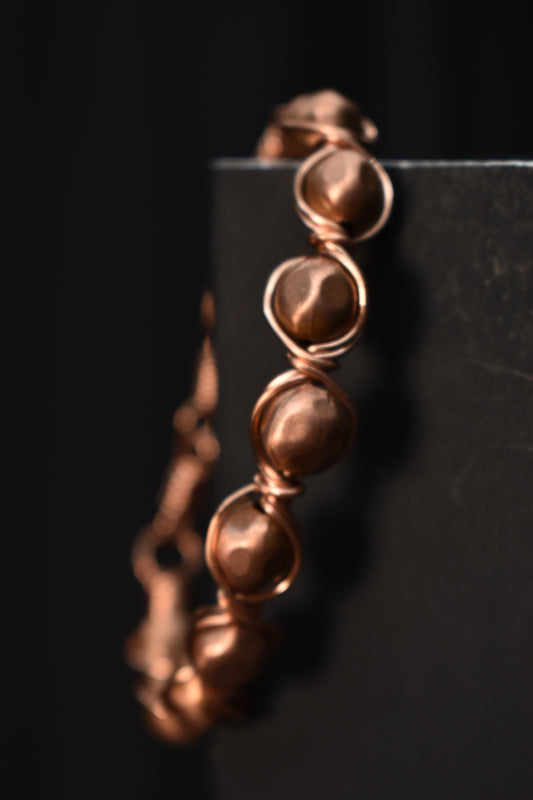 Kosmik Binary Frequency- Copper Bracelets