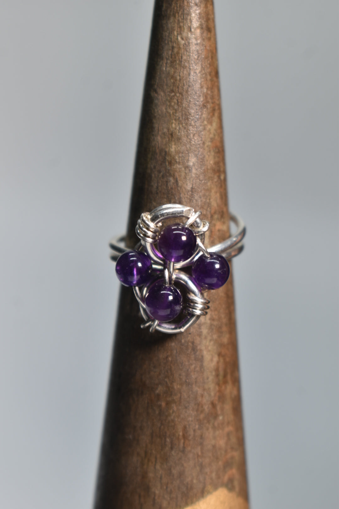 Helix- Adjustable Sterling Silver Ring - KOSMIK COLLECTIONS