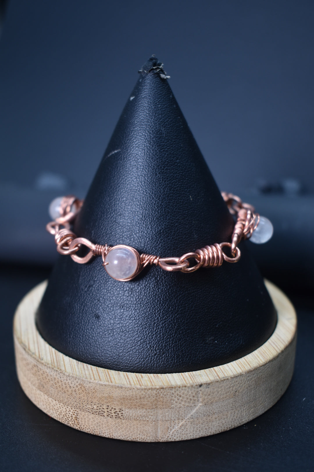 The Serpent’s Circuit Copper Bracelet