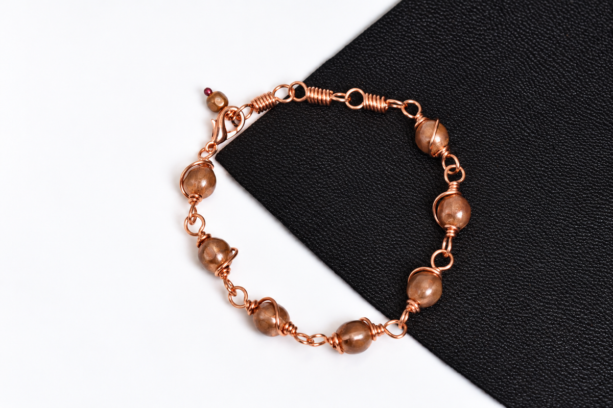 Kosmik Orbit: Copper Link Bracelet