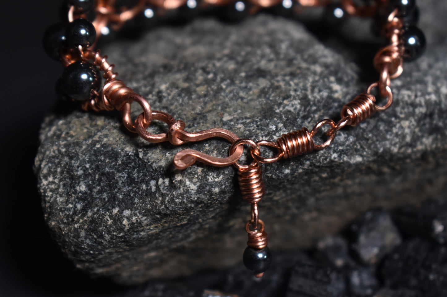 Helix of the Verdant Neteru- Copper Bracelets - KOSMIK COLLECTIONS