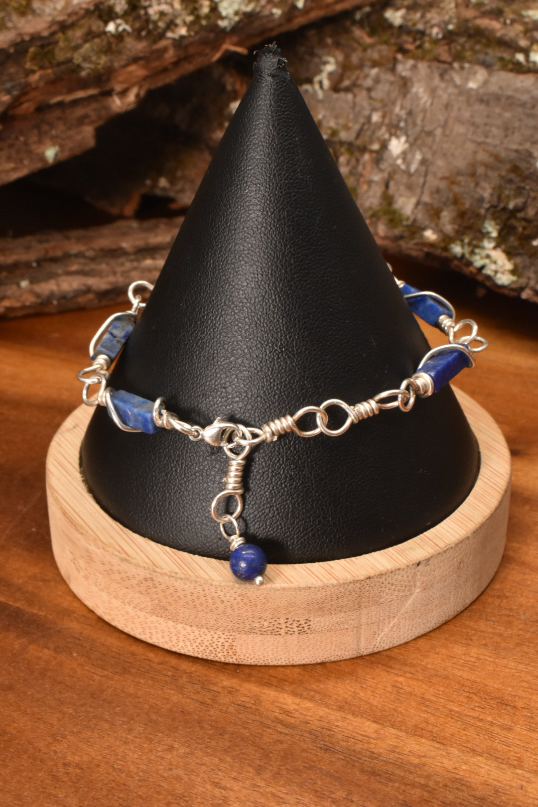 Lapis Lazuli —  Tail Bracelet