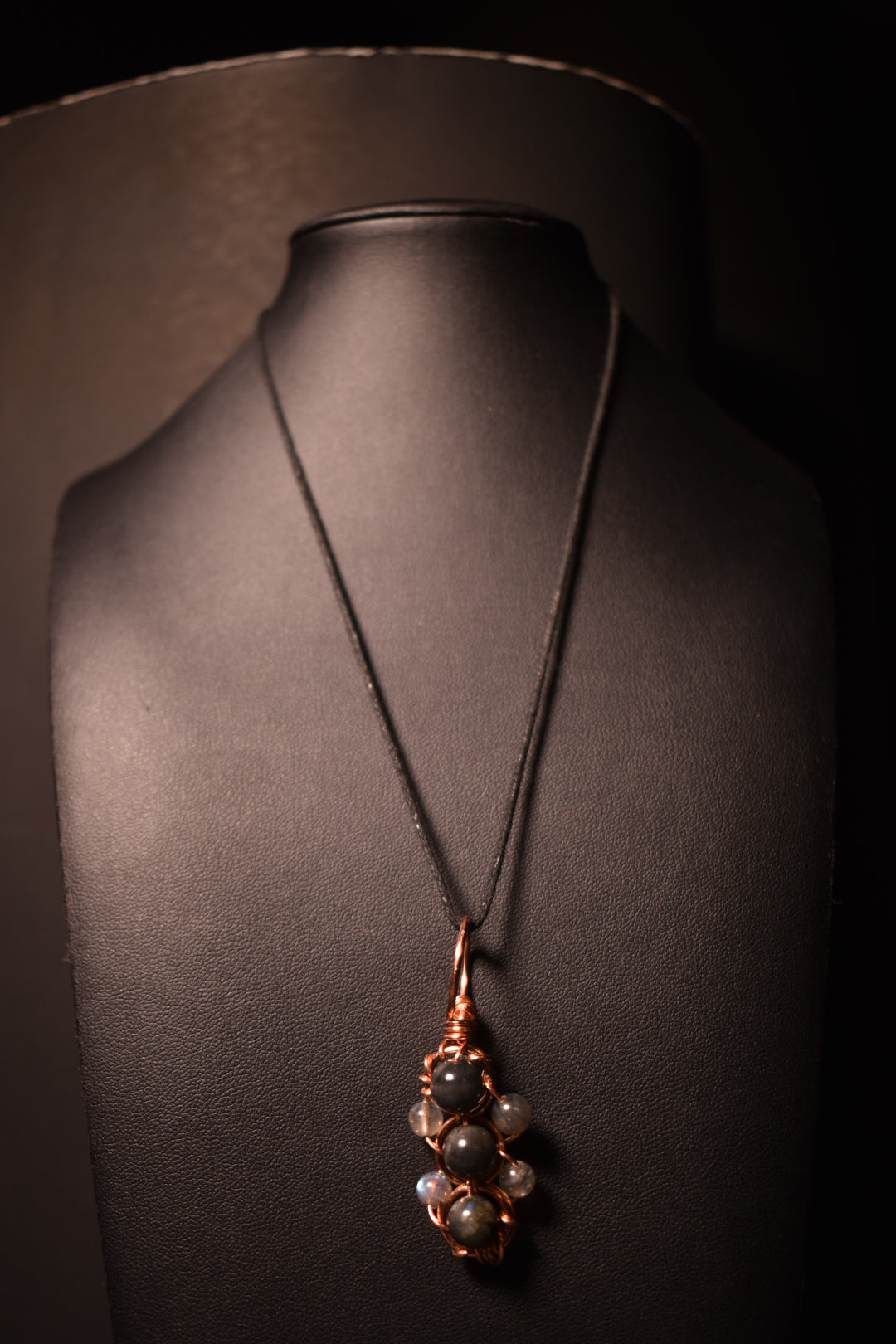 Labradorite- Helix of the Verdant Neteru Pendant