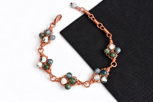 Helix- Copper Link Bracelets