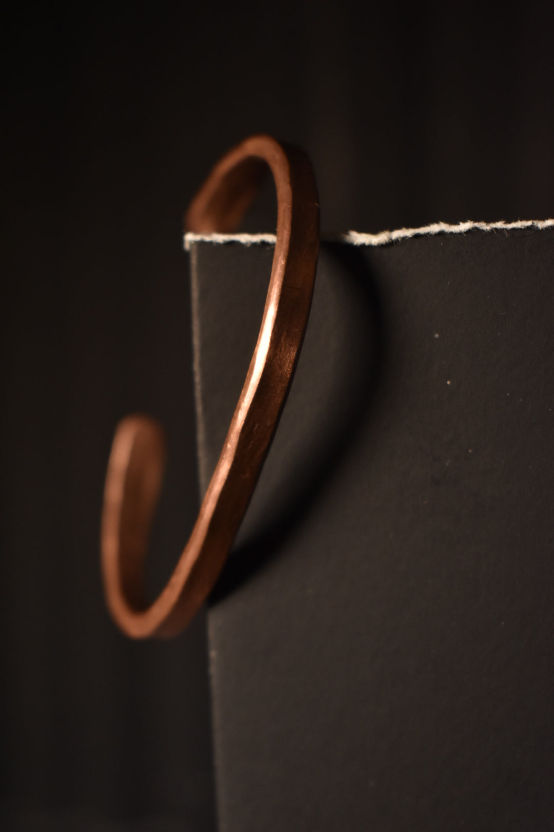 Orbit- Copper Half Cuff Bangles