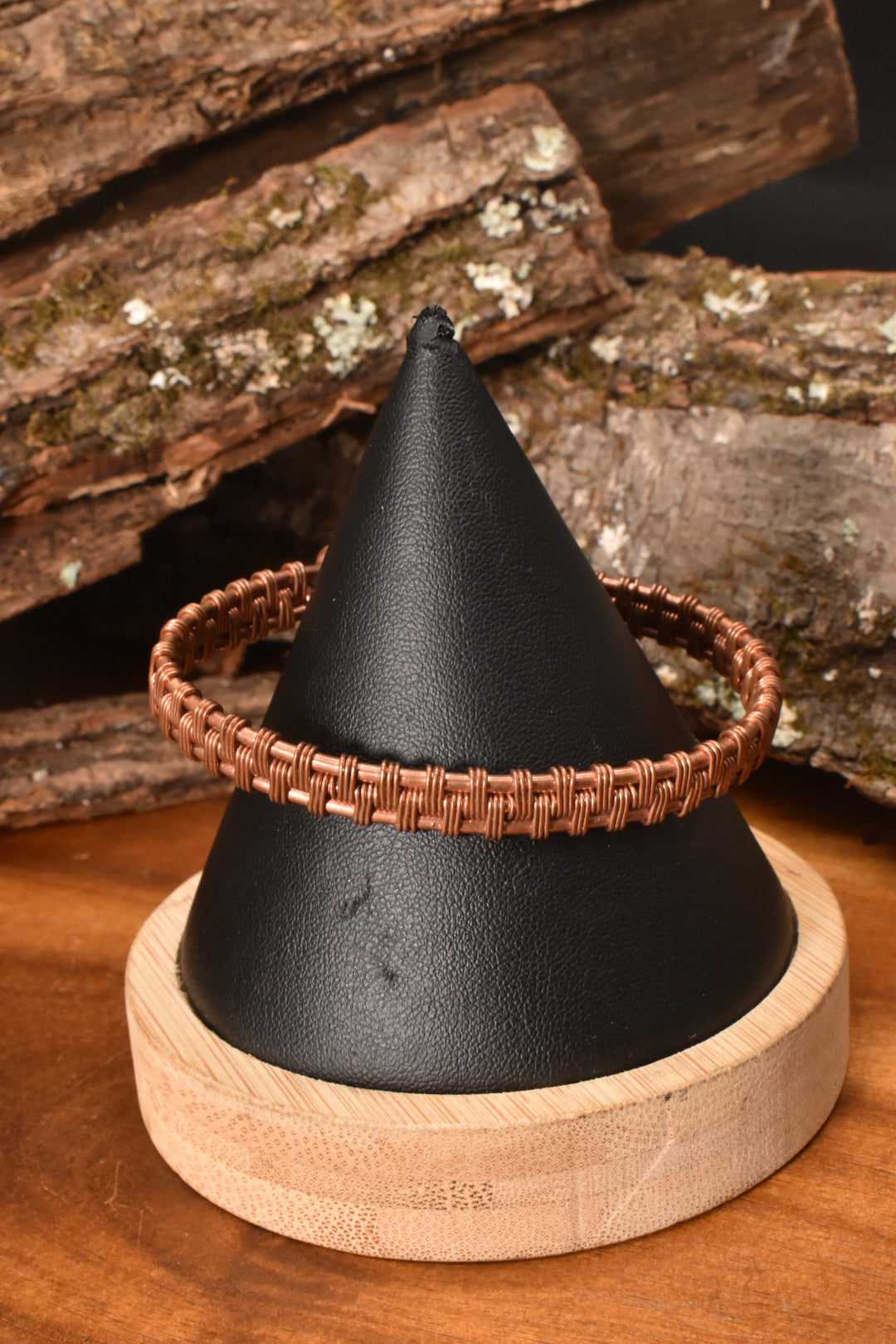 Stargate 3D — Copper Bracelet Cuff