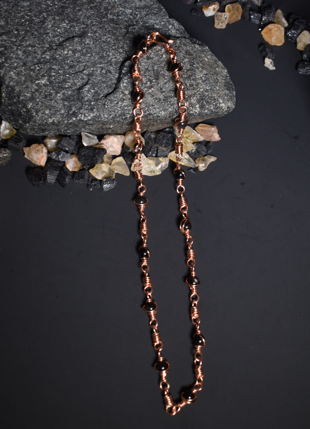 Astral Orbit- Chain Link Necklace - KOSMIK COLLECTIONS