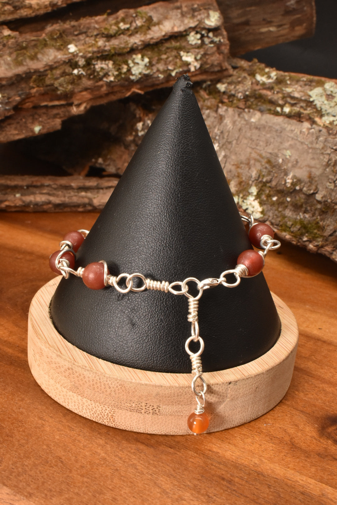 Carnelian — Tail Bracelet