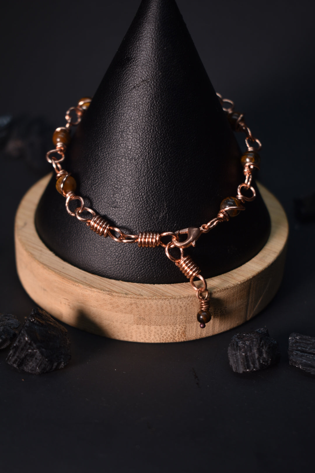 Tigers Eye- Kosmik Orbit Bracelet