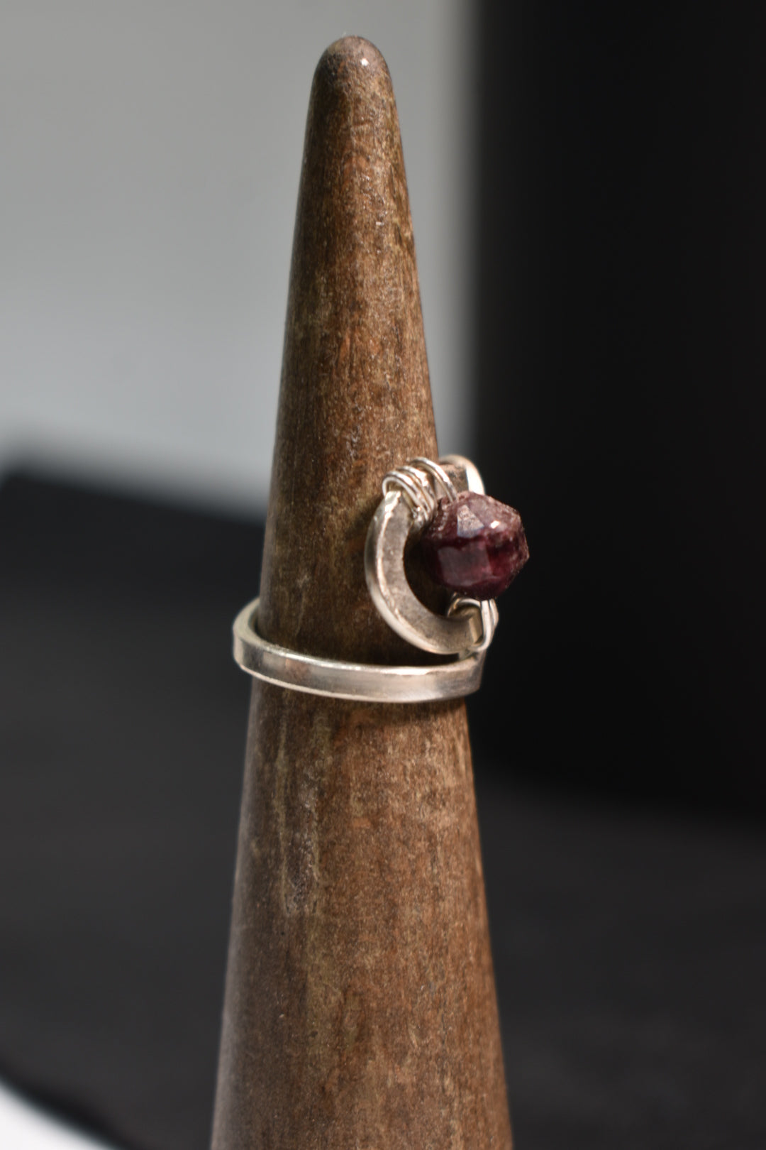 Ajna - 925 Sterling Silver Adjustable Ring