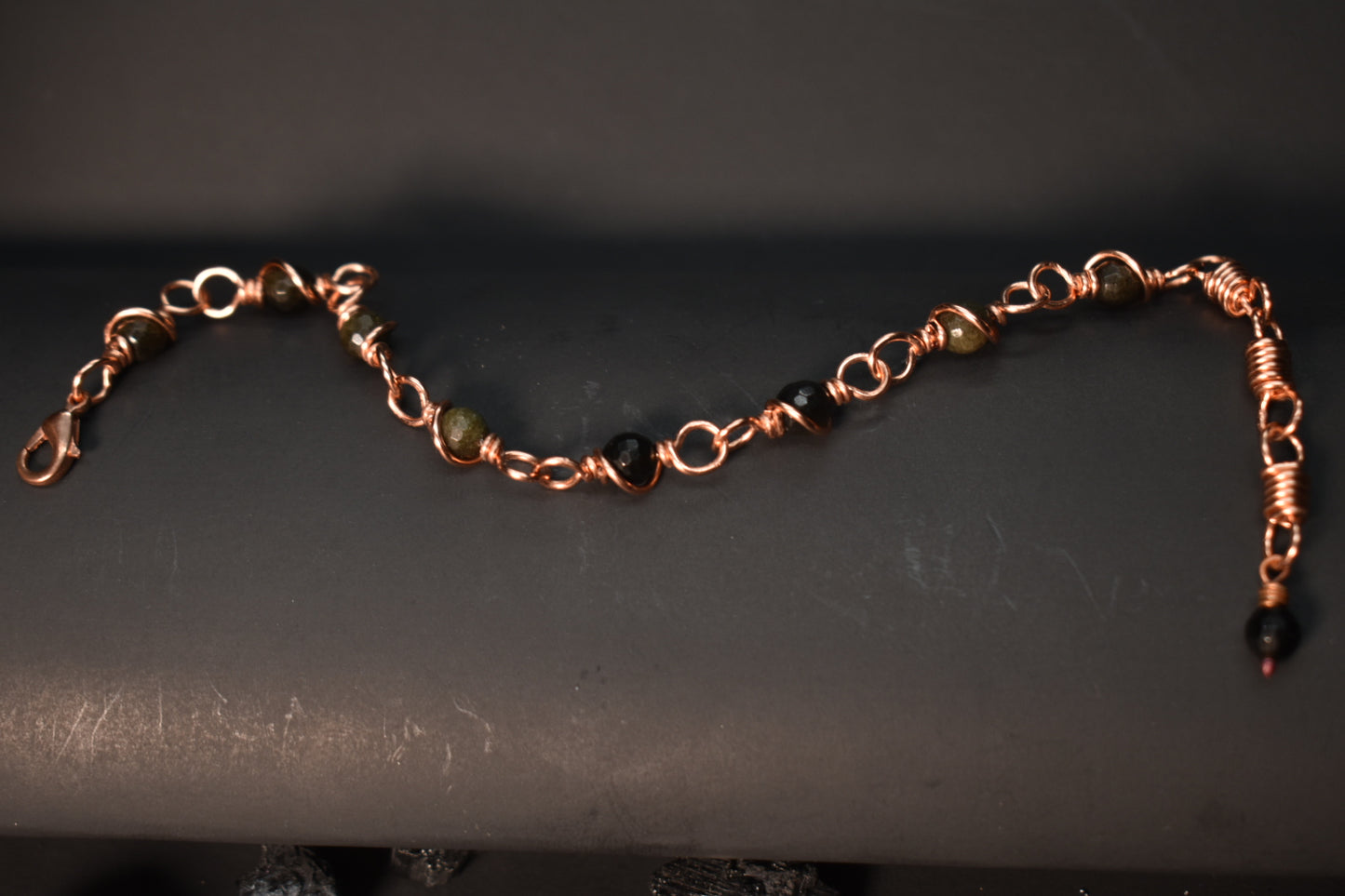 Obsidian- Kosmik Orbit Bracelet