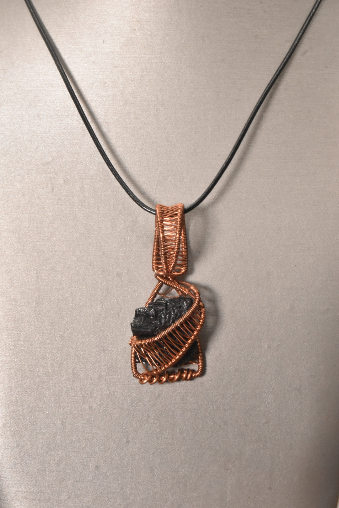 Auric Sheild — Toumaline Copper Pendant Necklace