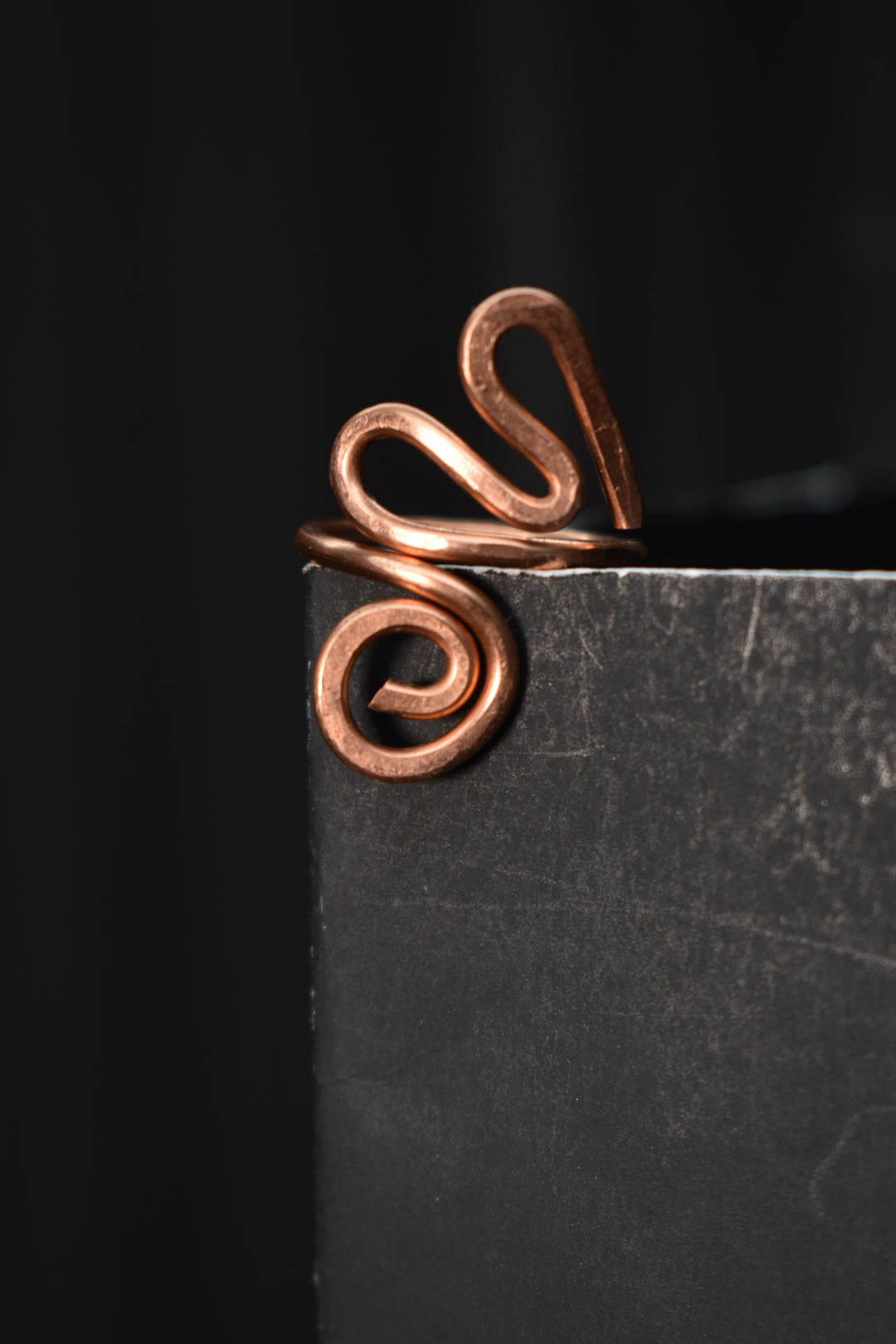 Copper- Kosmik Glyph Ring