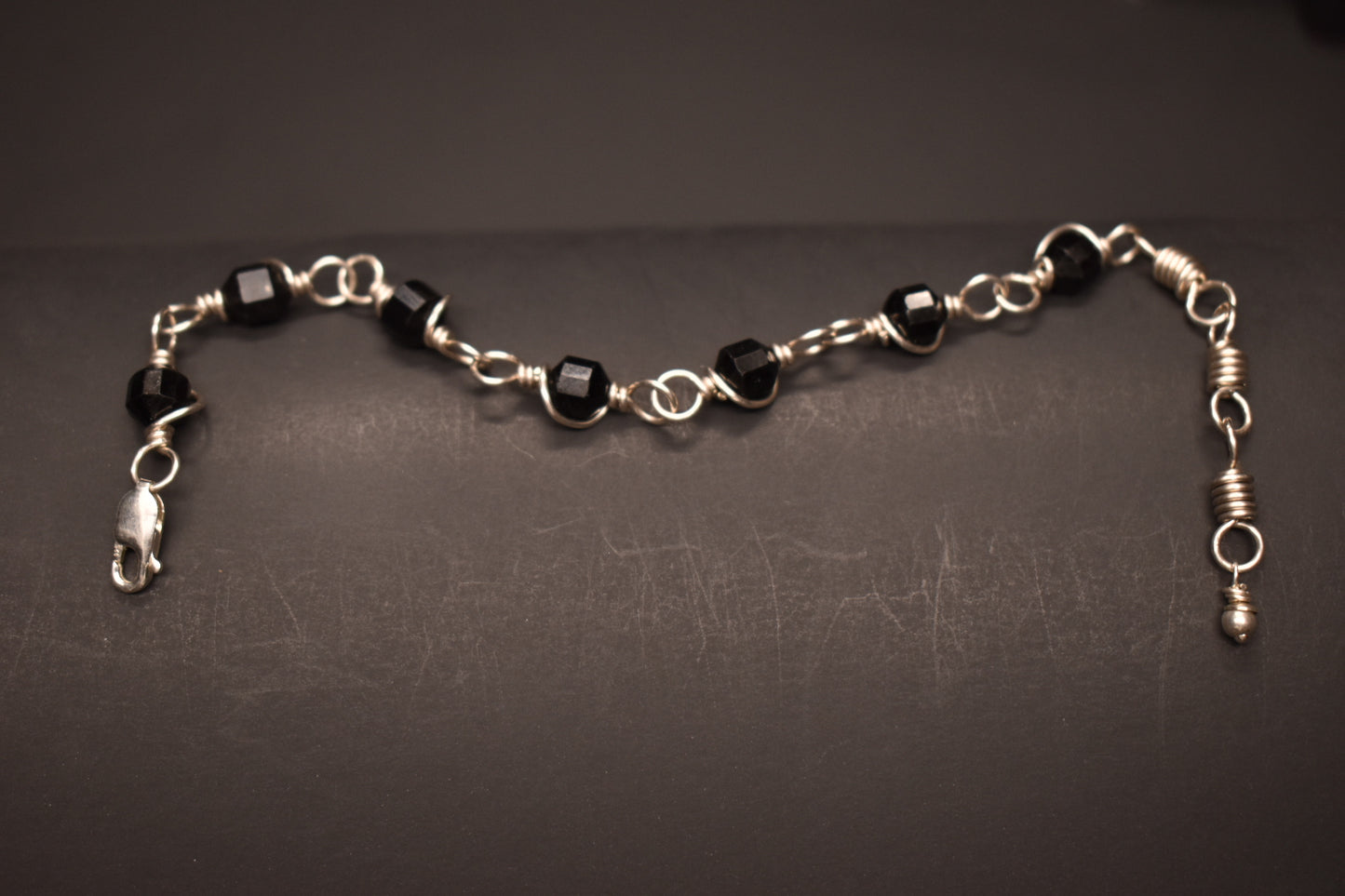 Black Tourmaline- Kosmik Orbit Bracelet