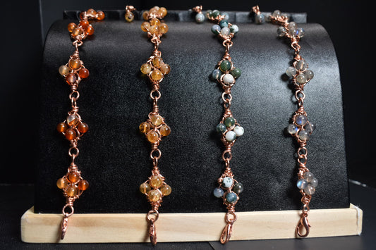 Helix- Copper Link Bracelets