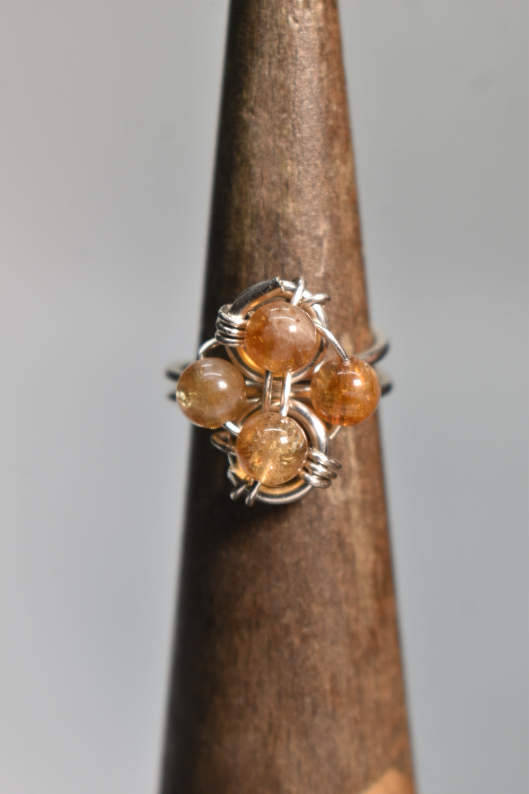 Helix- Adjustable Sterling Silver Ring - KOSMIK COLLECTIONS