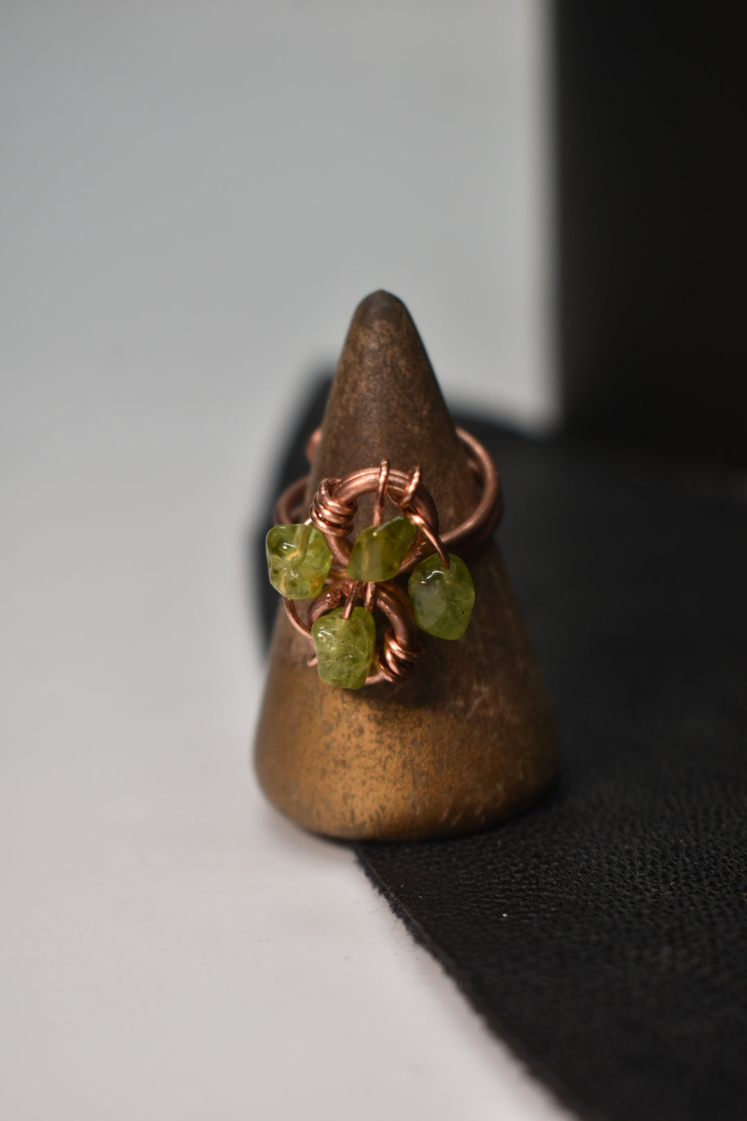 Helix- Adjustable Copper Ring - KOSMIK COLLECTIONS