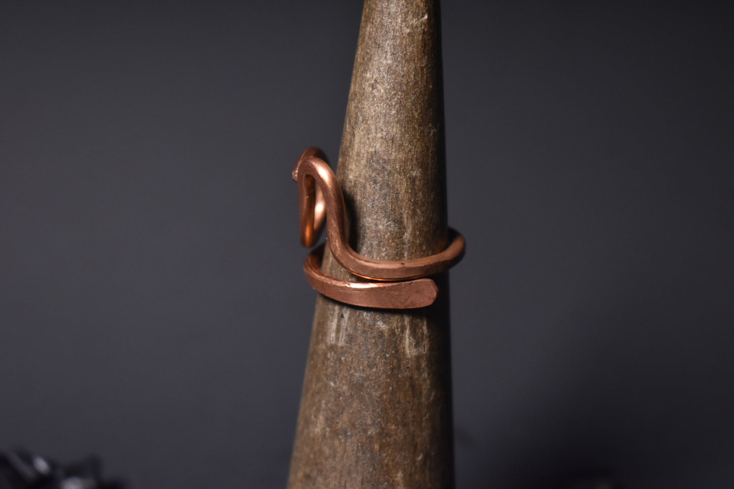 Ajna - Copper Adjustable Rings W/ Crystal Variants