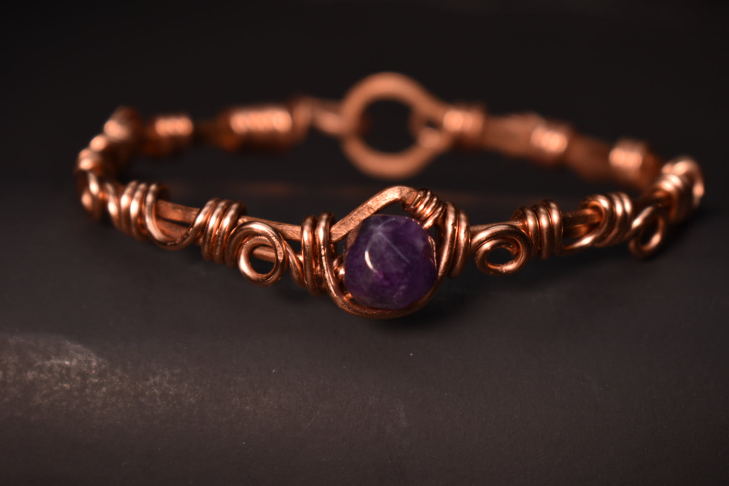 Amethyst- Star Gate Bracelet