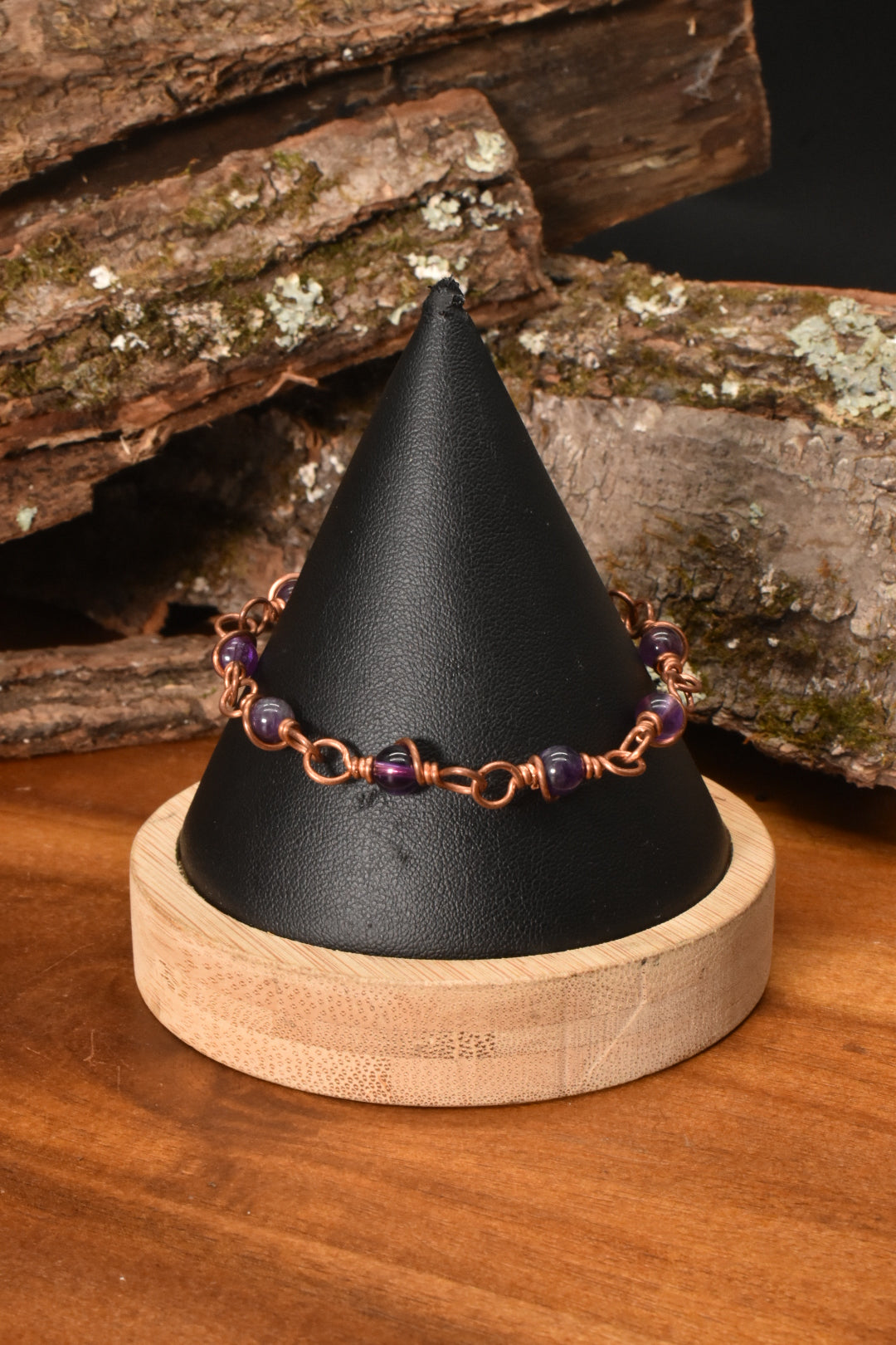 Amethyst — Tail Bracelet