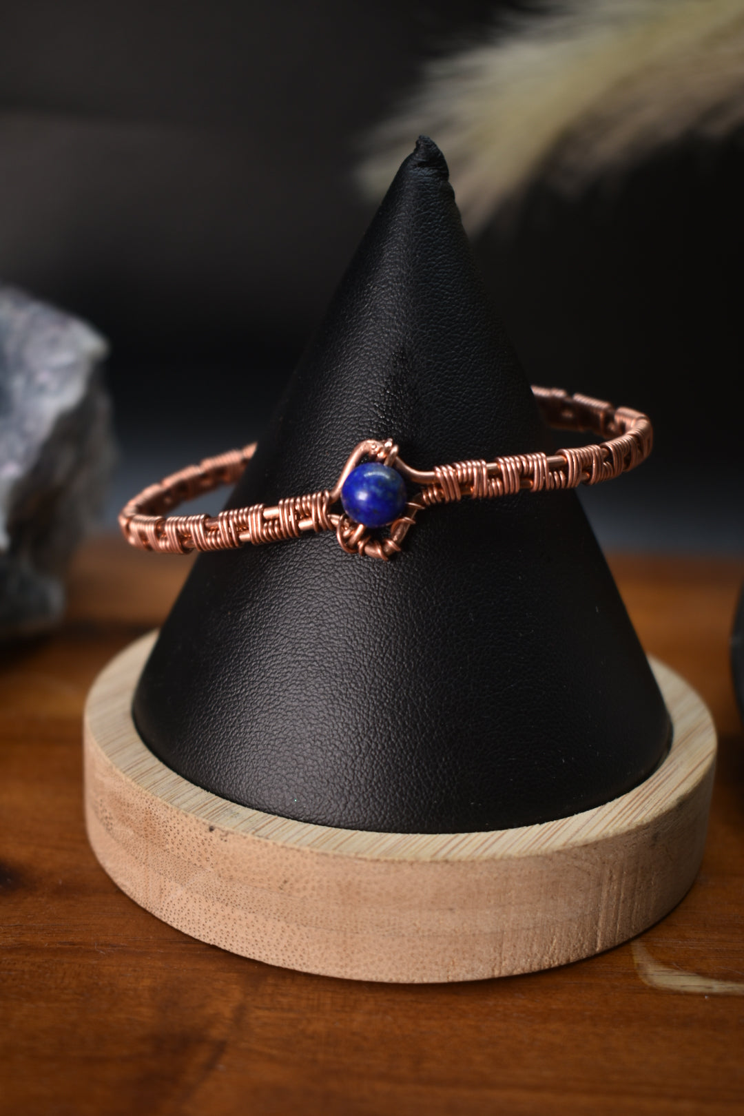 stargate copper lapis lazuli bracelet manifestation protection