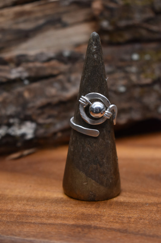 Sterling Silver- Ajna Glyph Ring