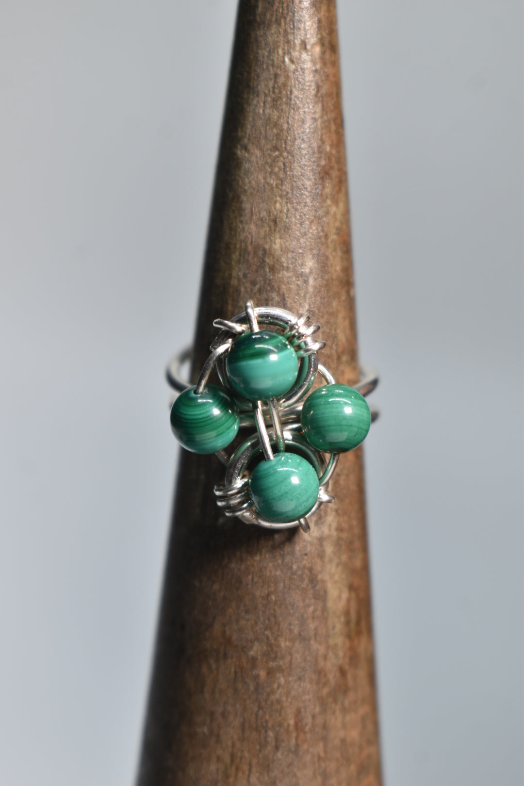 Helix- Adjustable Sterling Silver Ring - KOSMIK COLLECTIONS