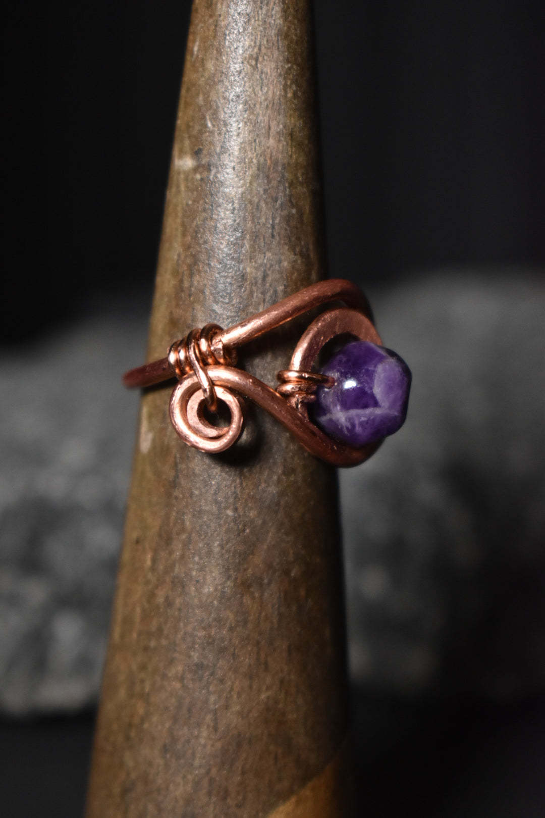 Solar Eye Nazar- Copper Adjustable Ring - KOSMIK COLLECTIONS
