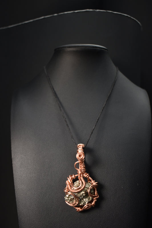 Pyrite- Frequency Pendant Necklace
