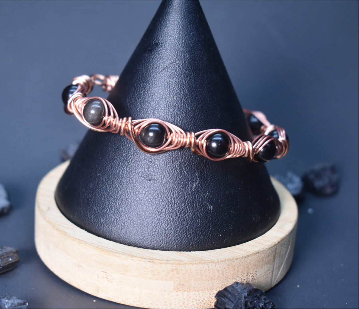 Obsidian — Frequency Bracelet