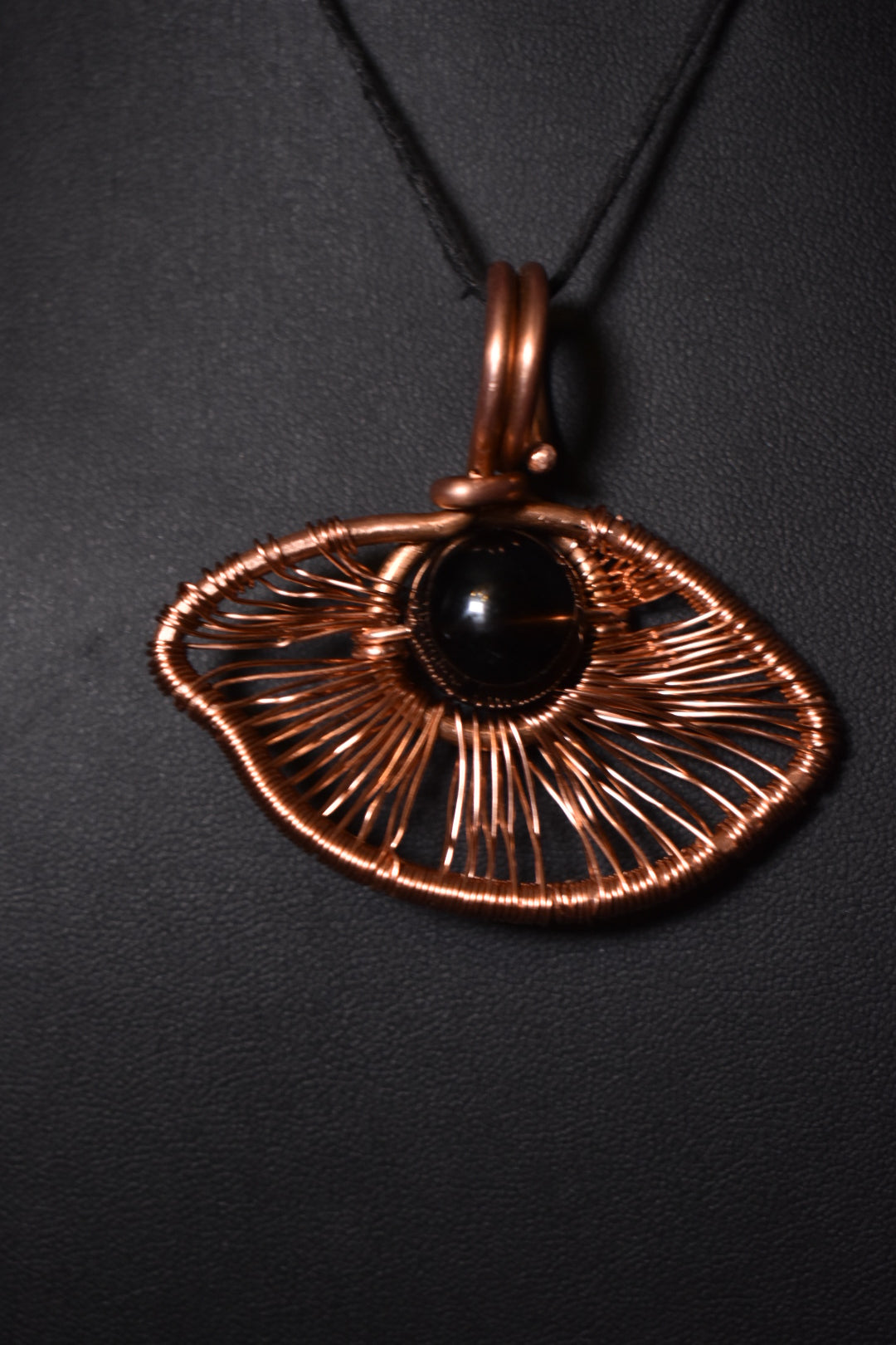 Solar Return Nazar- Copper Pendant Necklace - KOSMIK COLLECTIONS
