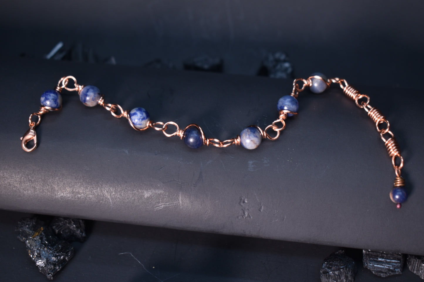 Sodalite- Kosmik Orbit Bracelet