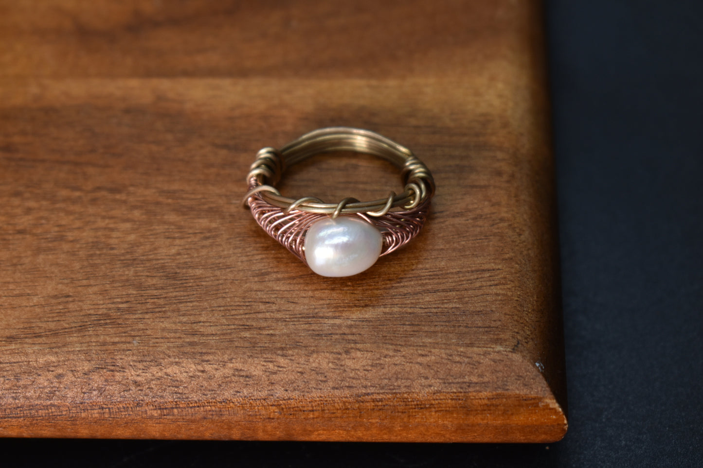 Pearl — Frequency Ring - KOSMIK COLLECTIONS