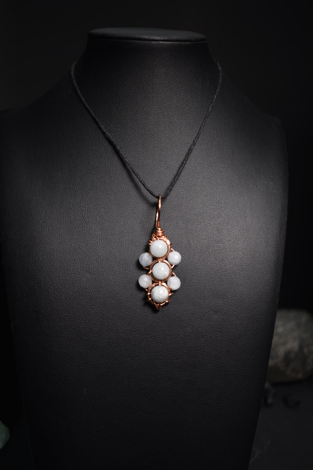 Helix of the Verdant Neteru- Copper Pendant - KOSMIK COLLECTIONS