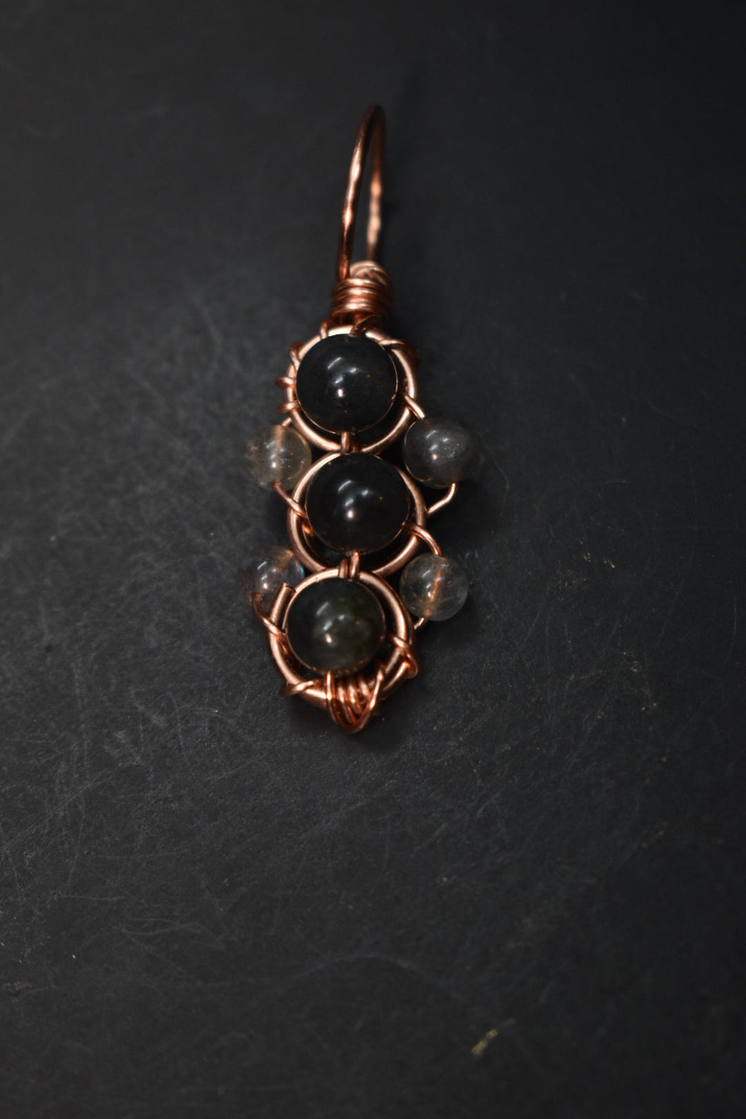 Labradorite- Helix of the Verdant Neteru Pendant