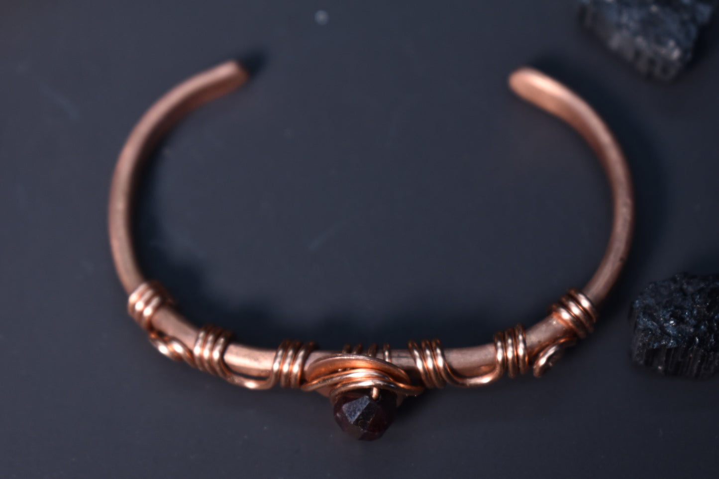 Halo Arc: Copper Half Cuff Bracelets - KOSMIK COLLECTIONS