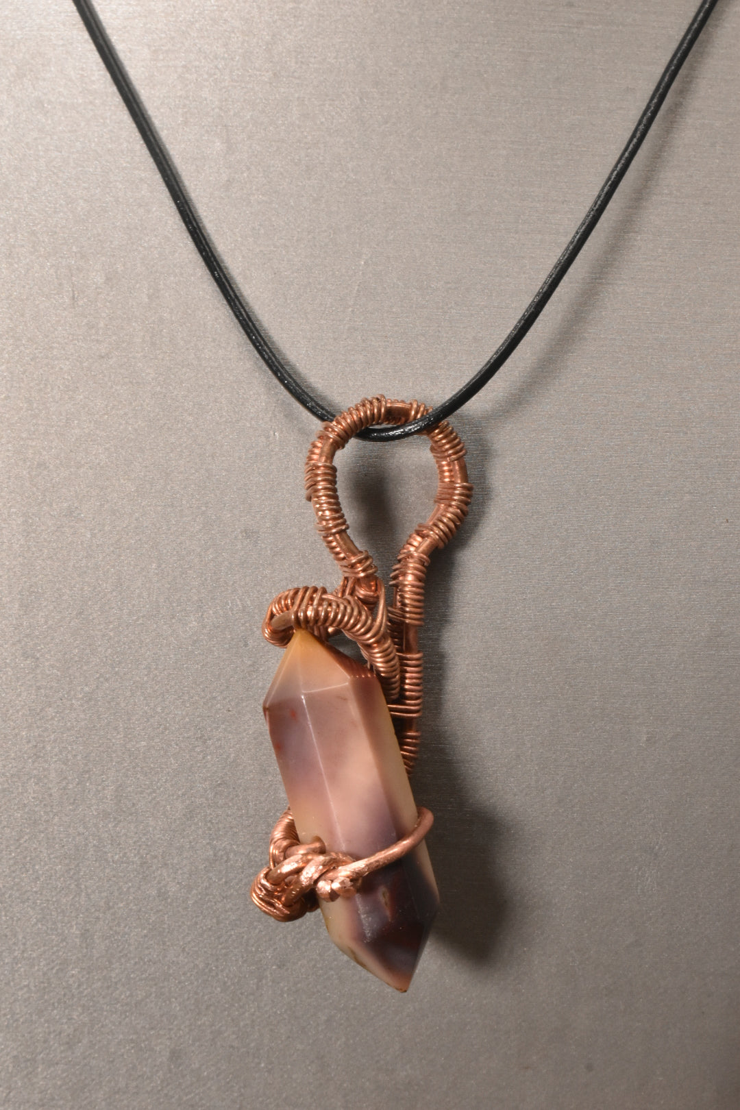 Lantern Of Self Love — Mookaite Copper Pendant Necklace