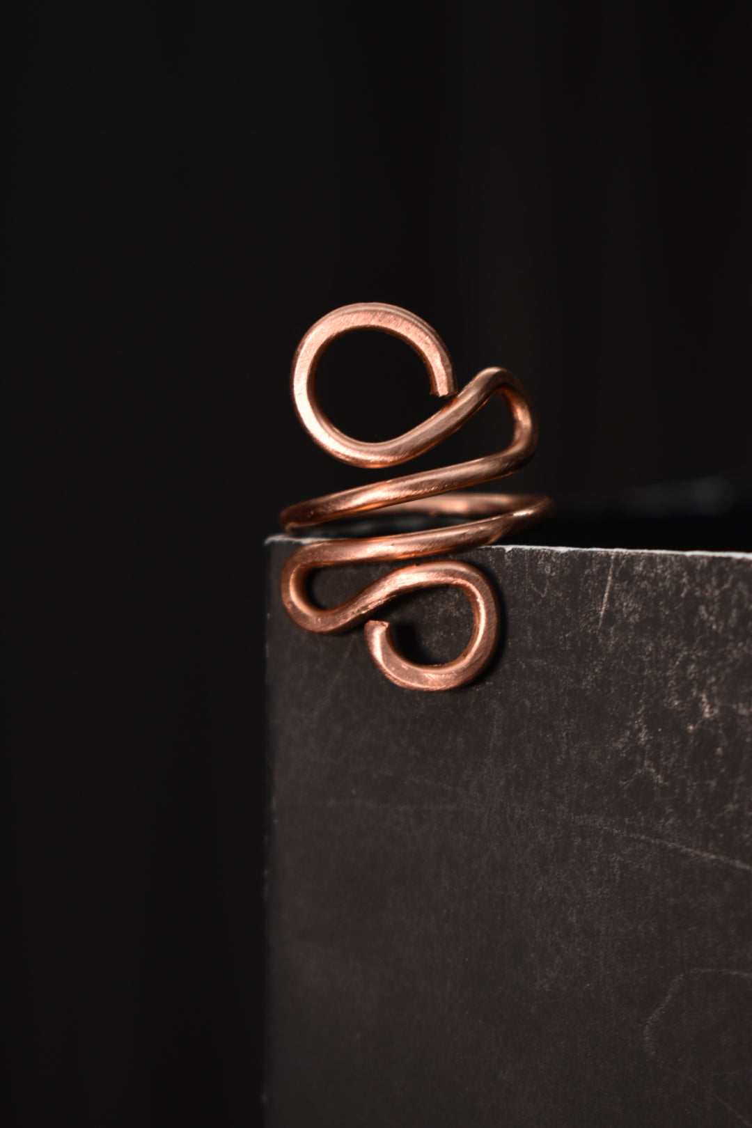Copper- Kosmik Glyph Ring