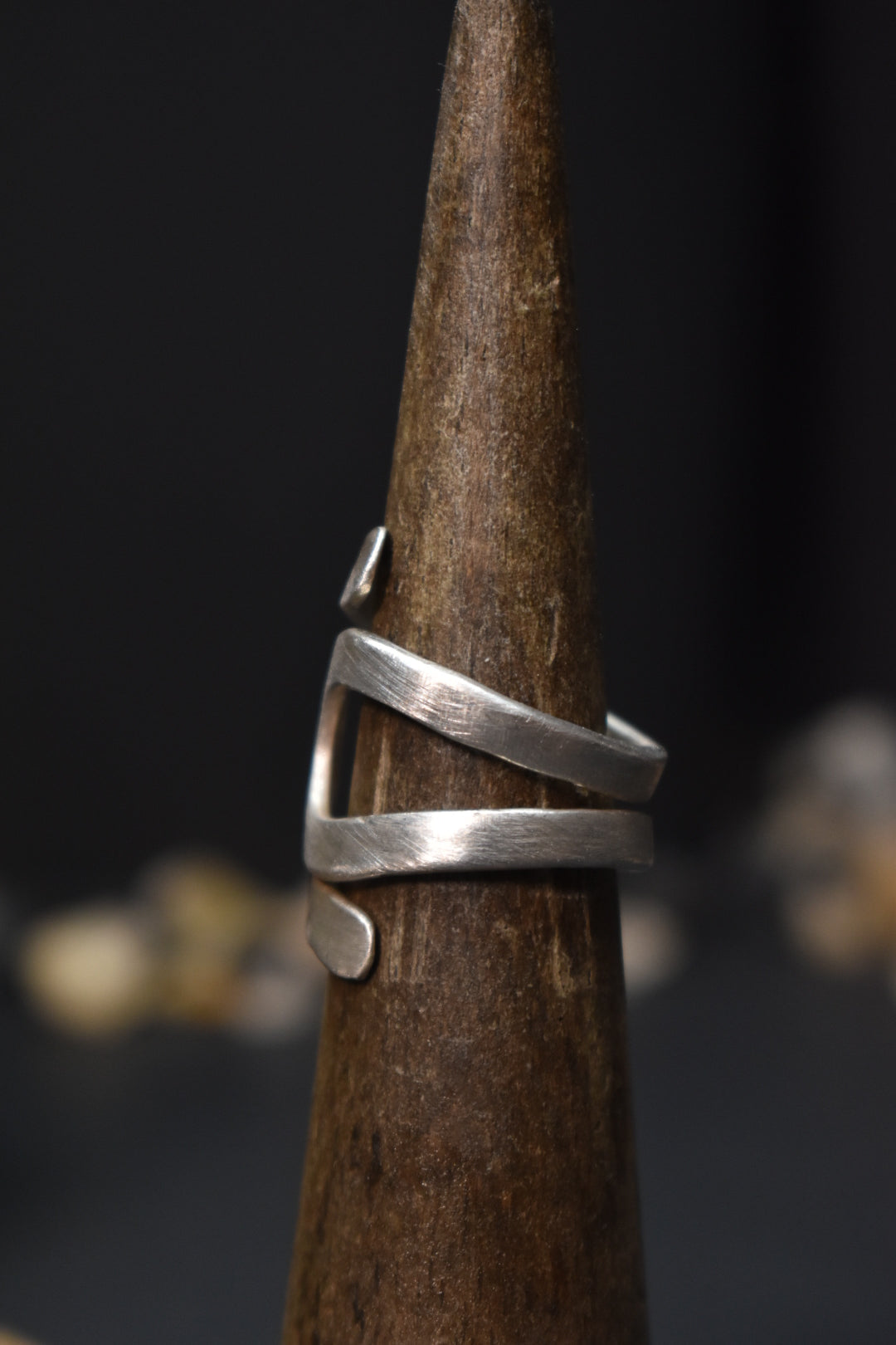 Solar Eye - Adjustable Copper Ring - KOSMIK COLLECTIONS