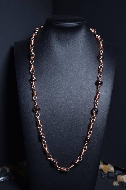Astral Orbit- Chain Link Necklace