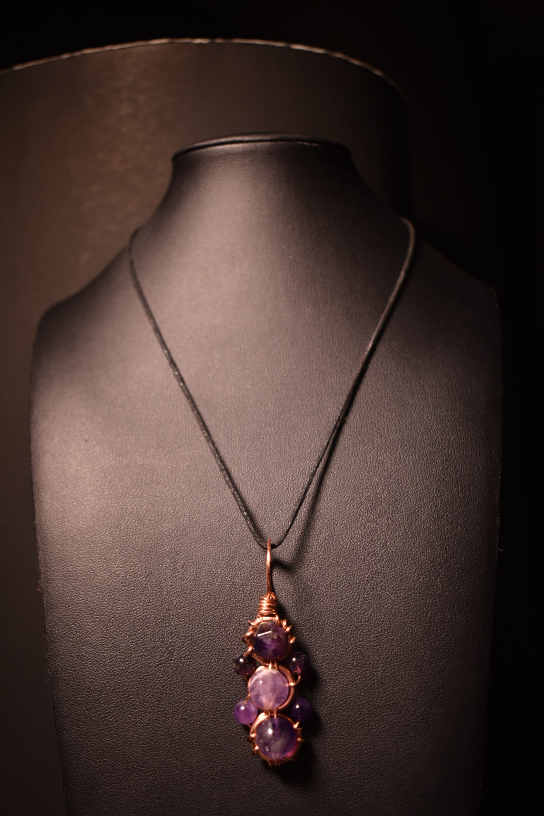 Amethyst - Helix of the Verdant Neteru Pendant