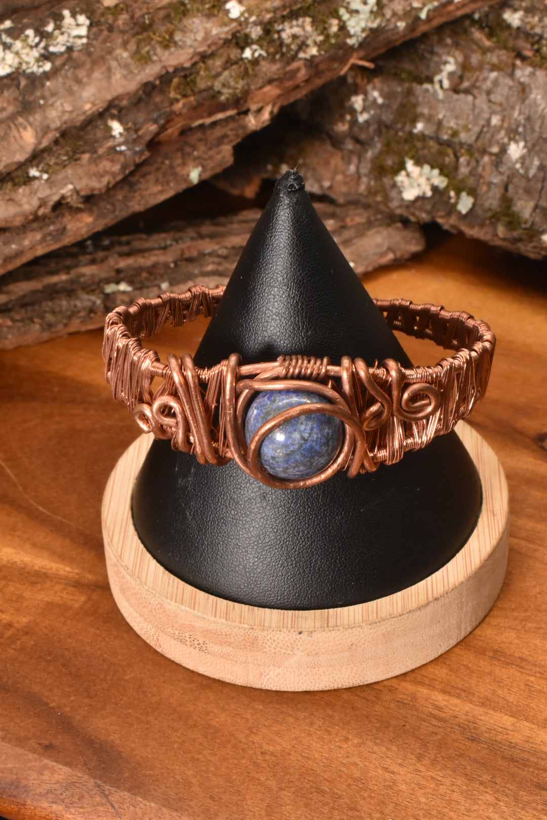 Lapis Lazuli — Nova Copper Bracelet