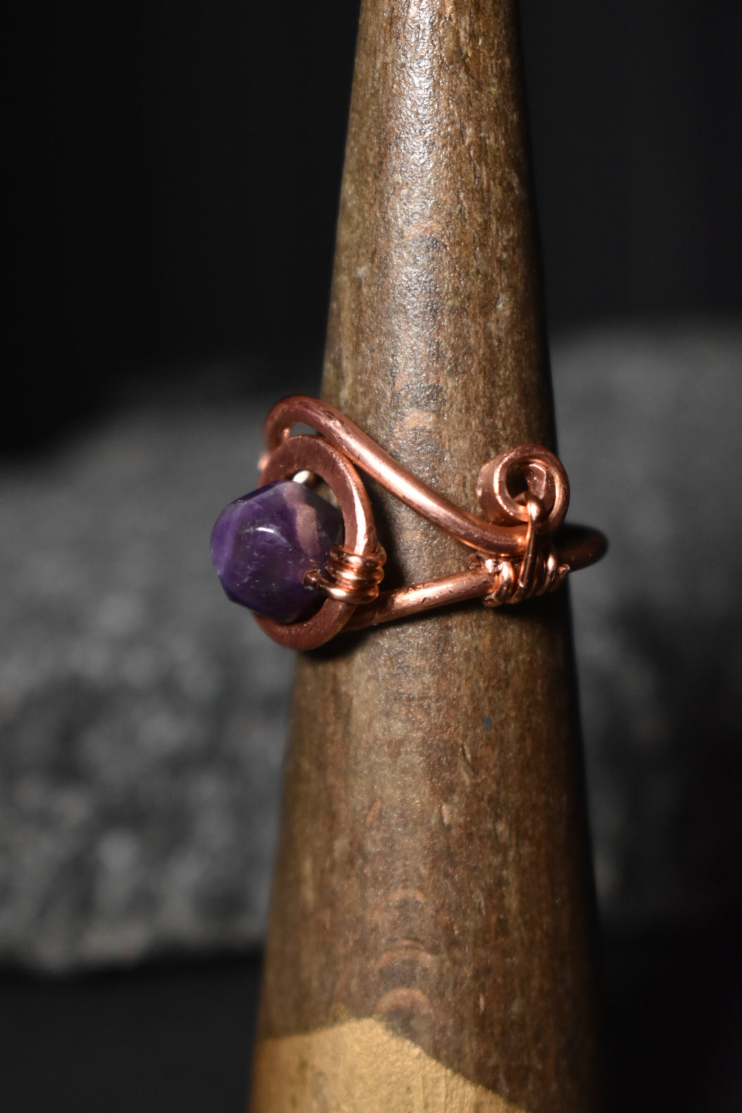 Solar Eye Nazar- Copper Adjustable Ring - KOSMIK COLLECTIONS